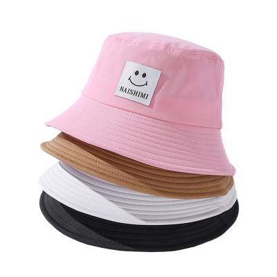 China Four Smiling Sun Hat Mountaineering Fishing Leisure Fisherman Hats Street Style Seasons Men's And Women's Hats for sale