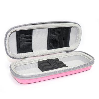 China Eco-friendly EVA Hard Shell Slim Wallet 3 Darts Case Zipper Pouch For Travel Darts Shafts Flights Storage Bag for sale