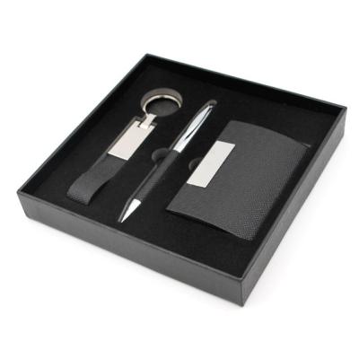 China Luxury Product Ideas New 2022 Luxury Promotional 3 In 1 P Customized Corporate Business Gift Set For Men for sale