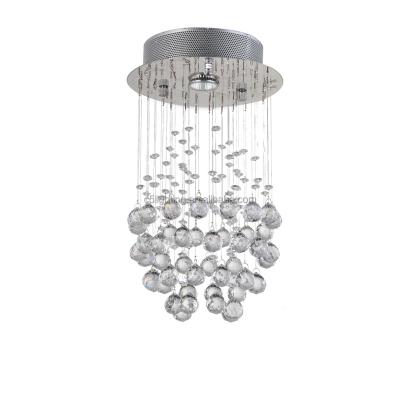 China Chinese Contemporary Best Crystal Ball K9 Crystal Ball Chandeliers Stair Lights Staircase Lights Villa Way Villa Chandelier Chinese Crystal Lamp Gu10 Sockets for sale