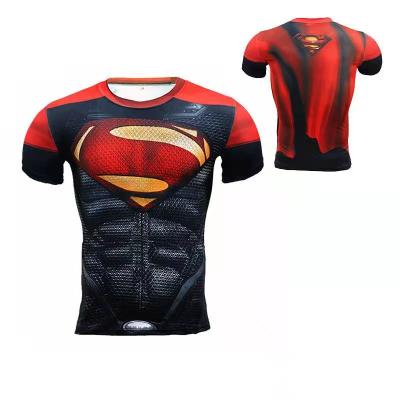 China Suits Men and Women General T-shirt Half Sleeve Tights Iron, Mashan Hero Model for sale