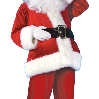 China Adult Santa Claus Low Price Soft Western Party Christmas Holiday Costumes for sale