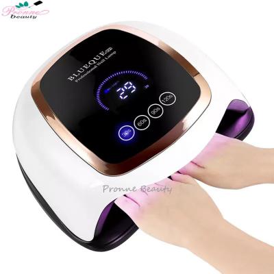 China Plastic Nail Light Therapy Machine High Power 168W Manicure Led Nail Polish UV Gel Lamp Dryer Nail Curing Lamp for sale