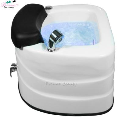 China Wholesale Modern Luxury Acrylic Movable Beauty Salon Foot Chair Massage Spa Pedicure Spa Tub White for sale