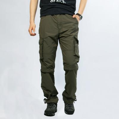 China 2022 fashion designer elasticity streetwear bulk cheap military pants Anti-wrinkle men's multi pockets cargo breeches for men for sale