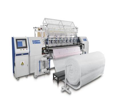 China Frame Moved Computerized Quilting Machine Multi Needle Making Mattress Industry Automatic Continuous Quilt Price for sale