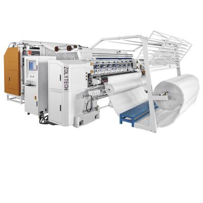 China Needle moved high speed automated lock stitch multi needle quilting machine from China for sale