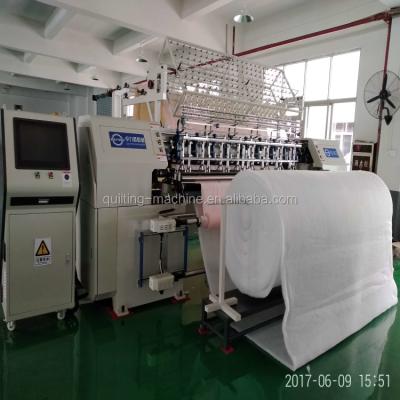 China Needle Moved China Industrial Automated Lock Stitch Multi Needle Quilting Machine Made Mattress for sale