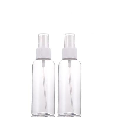 China 100ml 200ml Perfume PET Plastic Empty Fine Mist Sprayer Recyclable Material Cosmetic Clear Mist Spray Bottle for sale