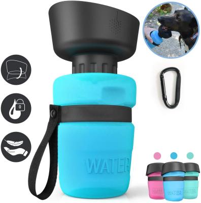 China Viable BPA Free Animal Feeding Drink Cup Pet Water Dispenser Dog Water Bottle for sale