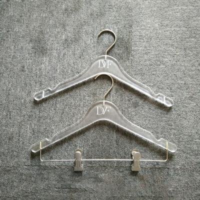 China Acrylic Display Use Trouser Hanger Hangers Pants Hangers For Kids/Men/Women for sale