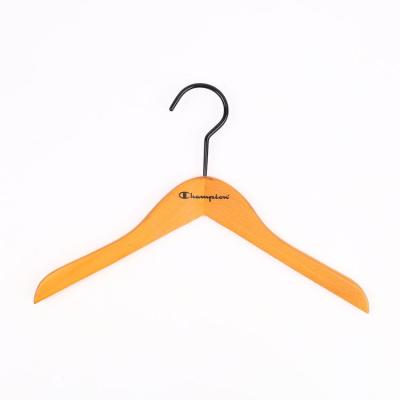 China Contemporary Customized Luxury High Quality Single Suit Jacket Coat Hanger Wood Hanger for sale