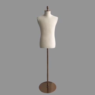 China Wholesale Good Quality Standard Cheap Half Body Mannequin Male Body Model for sale