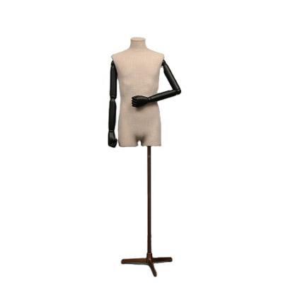 China Inflatable Manikin Inflatable Mannequin High Terminal Male Half Body for sale