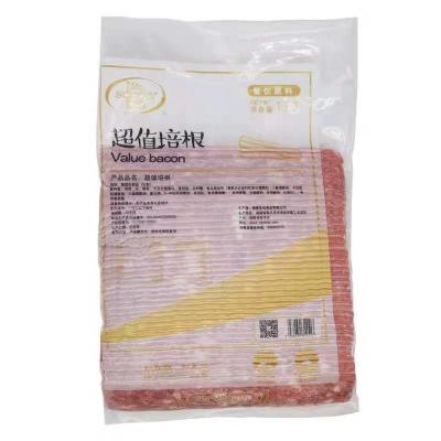 China Low Fat Commercial Value Bacon Pizza Breakfast Sandwich Burger Scratch Pie Pancetta for sale