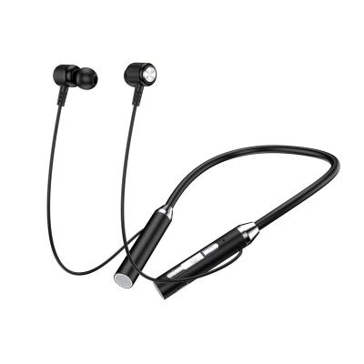 China Foldable Earset Neckband Cool Sports Running Earphone With Microphone Mobile Phone Neckband Headset for sale