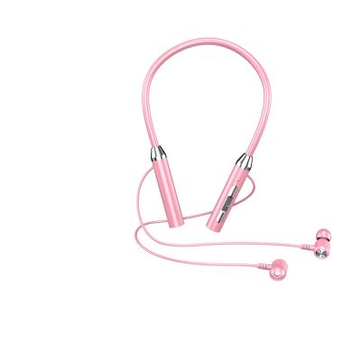 China Wireless High Fidelity Waterproof Sports Headset Ipx5 Quality Sound Neckband Earphone Magnetic Neckband Earbuds for sale