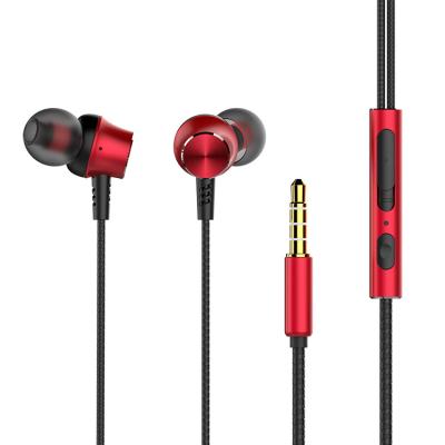 China Wholesale Computer Universal Mobile Phone Control In-Ear Super Bass Wire OEM Headphones for sale