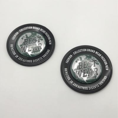 China Washable High Quality Custom Garment  3D Soft PVC Label Clothing Rubber Rubber Tags And Labels for sale