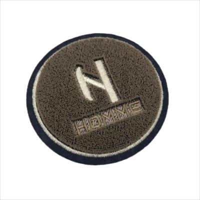 China Other Appliques Cartoon Chenille Letter patch Design 3D Personalized Embroidery Patches Logo Patch for sale