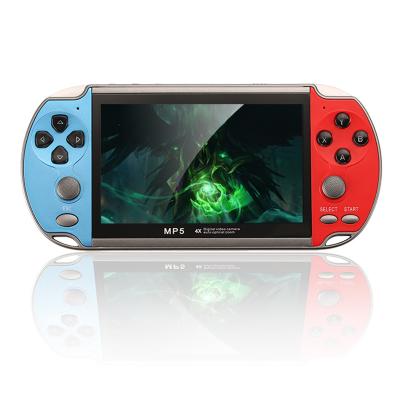 China Retro Game Console Portable Handheld X7 Game Console 4.3 Inch Screen MP4 Player 8GB Video Game Support Game Camera Video for sale