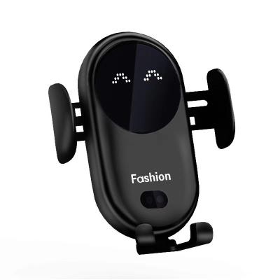 China 10W Fast Wireless Charger Adjustable Car Mount Charger Air Vent Car Phone Holder for sale