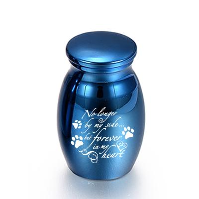 China High End Viable Products Export Pet Metal Urns In Various Colors Sealed Stainless Steel Urn Cat And Dog Funeral Supplies for sale