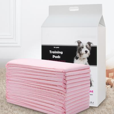 China Super Waterproof Stored High Water Absorption Dog Urine Pad Dog Training Pad for sale