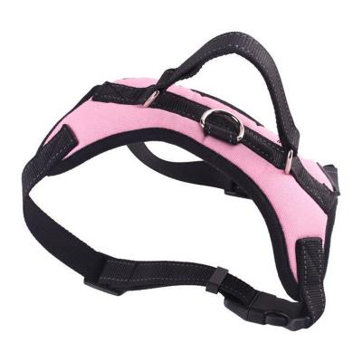 China Padded Comfortable Breathable Mesh Back Dog Chest Strap Adjustable Thoughtful Large Comfortable Leash for sale