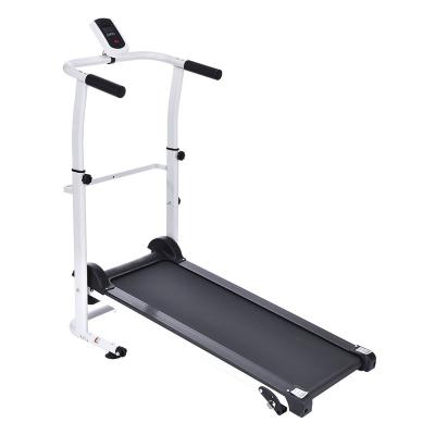 China Domestic Cheap Price Foldable Manual Body Fitness Mini Folding Home Treadmill Without Motor for sale