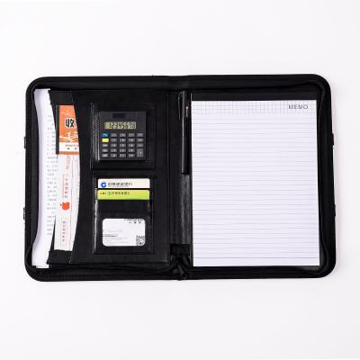 China Eco-Friendly Paper Study Personalized Custom PU Leather Cover Bag Diary Planner Pocket Agenda Calculator Eco-Friendly Notebook for sale