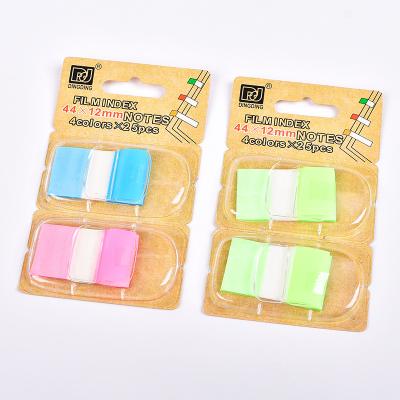 China Feature eco-friendly self-adhesive self-adhesive index sticky notes with page flags can be reused for sale