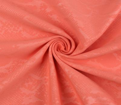 China Stain Resistant Supply 78% Polyester 22% Spandex Stretch Sportswear Directly Embossed Upholstery Fabric for sale