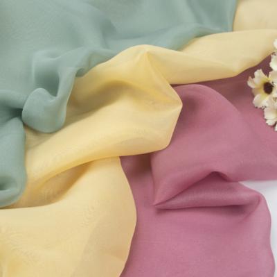 China Other 100% Polyester Crepe Chiffon Fabric For Wedding Dress for sale