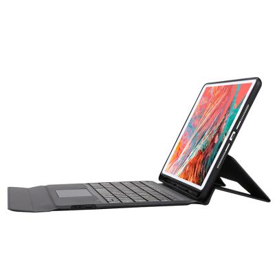 China Hot Selling Leather Keyboard Cover for iPad 8th Gen 10.2&10.5 inch backlight touchpad RGB keyboard case for sale