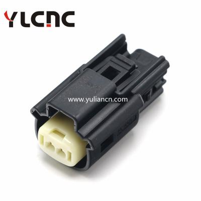 China 33471-0201 Automotive YLCN male and female sealed black 2 pin molex connector with terminals 33481-0201 for sale