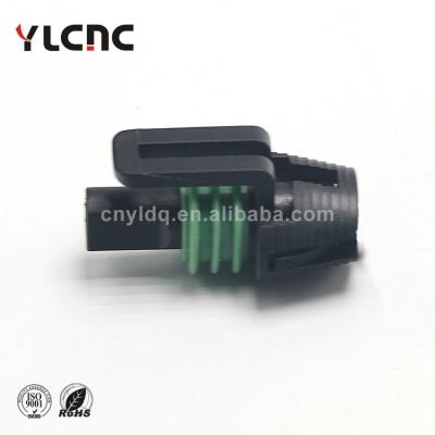 China Housing For Terminals YLCNC 1 Pin Female Waterproof Pa 66 Wire Gf25 PCB Panel Connector for sale