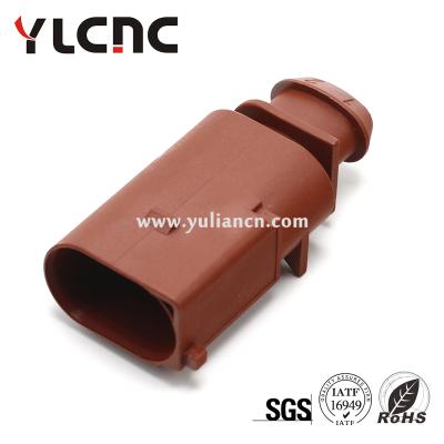 China Housing For YLCNC Auto Plastic Terminals Fuel Injector Connector 2p Power 12v Plug Crimp Terminal 1J0 973 822A for sale