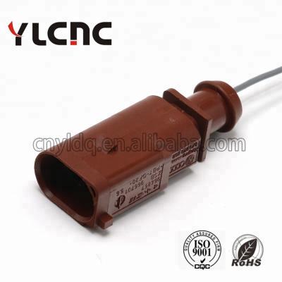 China Housing For Female Terminals 2 Way Female Auto Electrical Waterproof Connector For VW Plug 6X0 977 802A for sale