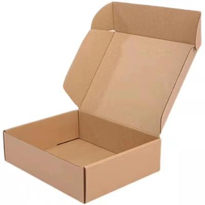 China Reused Materials Logo Pink Shipping Boxes Custom Made For Small Business Clothing Shipping Paper Gift Box for sale