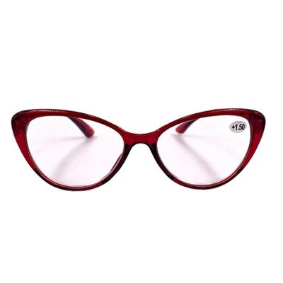 China Fashion Retro Cat Eye Frame Computer Reader CE Computer Reader Glasses Anti Blue Light Women Reading Glasses for sale