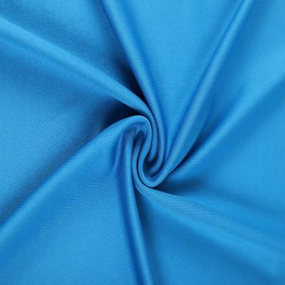 China Stretch stock lot stretch knitting 200gsm milk silk 90%polyester 10%spandex jersey dty fabric for sale