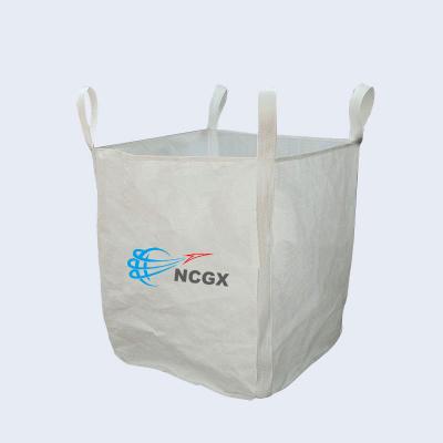 China ANTISTATIC Use FIBC Durable Strong Construction PP 1.5 Ton Displacer Ton Bag Buyers for sale