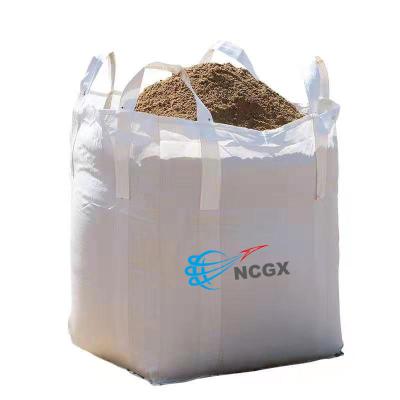 China Hot Selling ANTISTATIC PP Bulk Bag With UV Treated For Used Jumbo Size 90x90x90 Chemical UAE 100% Cement Sandbag Large Jumbo Bags for sale