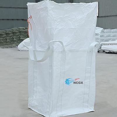 China ANTISTATIC 1000KG Big Bag Agriculture 60x60x80 FIBC Bag Jumbo Bag Agriculture PP Bag FIBC Topsoil Cement Production Line Potato Rice Jumbo Bag for sale