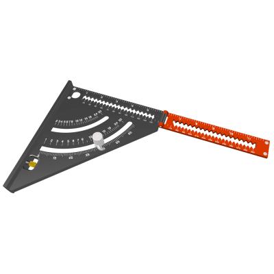 China Universal Protractor Tool DR-1103022 Heavy Duty Level Measuring Tools Folding Triangle Ruler 6