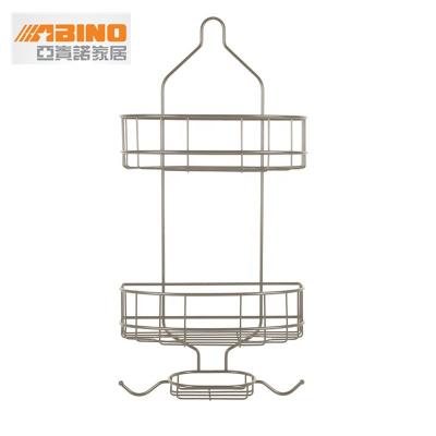 China Modern Commercial metal bathroom accessory shower caddy shower hanging caddy bathroom rack for sale