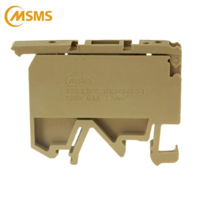 China EN M3 Weidmuller STK-2.5RD 58.5*8*43.5mm Screw Fuse Terminal Block for sale