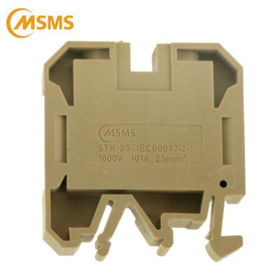 China Weidmuller STK-25 Din Mount Screw Connector Terminal Block 50.5*12*53.5mm for sale