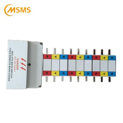 China Circuit Breaker Pan Assembly for Distribution Board Bus Bar 11 - A.W.G. 20 for sale